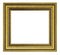 Vintage golden square frame