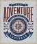 Vintage Great Adventure Typography