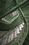 Vintage, green staircase