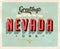 Vintage greetings from Nevada Vacation Postcard.