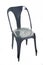 Vintage grey Industrial Metal Steel chair