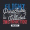 Vintage hand drawn tee graphic design. Flight Instructor quote. USA based sign. Mechanic on Duty. Typography retro