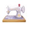 Vintage hand sewing machine