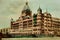 Vintage hand tinted photo The Taj Mahal Palace Hotel, Bombay