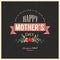 Vintage Happy Mothers Day Card