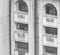 Vintage high rise residential building with art deco style