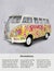 Vintage Hippie Bus Sales Marketing Advertisement