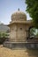 Vintage Historic Holkar Era Marble Chatri or  Cenotaph