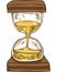 Vintage Hourglass with Sand