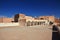 The vintage house in El Atteuf city, Sahara desert, Algeria, Africa