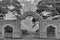 Vintage Huge Arched Gate way to Government Guest house-1805.AD.used as a residence for British officials and representatives in My