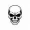 Vintage Human Skull Timeless Symbol