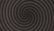 Vintage, hypnotic circle-style spiral motion background animation