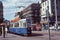 Vintage image of City Train in Zurich, Switzerland