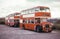 Vintage image of Scottish Buses