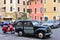 Vintage italian car Fiat Topolino 500 C Giardiniera Belvedere 1953, Rome