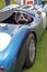 Vintage jaguar sports racing car