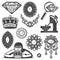 Vintage Jewelry Repair Service Elements Set