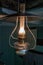 Vintage kerosene lamp beautiful finish