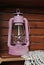 Vintage kerosene oil lantern lamp