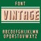 Vintage label typeface handcrafted font for any label design