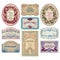 Vintage labels set (vector)