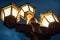 Vintage lamp posts on on Cuban Street