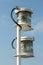 Vintage lantern of an antique sailing ship