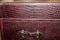 Vintage leather suitcases. Large and wonderful leather box. Travel box. Vintage leather suitcases