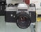 Vintage Leica camera in Cambridge