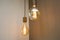 Vintage light bulb lamp decorative in home retro design