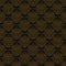 Vintage linear damask pattern with gold lines