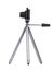 Vintage little Photo tripod with camera