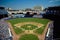 Vintage look at Old Yankee Stadium, Bronx, NY