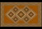 Vintage luxurious ethnic rug