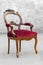 Vintage Mahogany Chair isolated