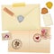 Vintage Mail Graphic