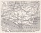 Vintage map of Dorsetshire 1930s