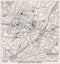 Vintage map of Munich Central 1930s