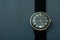 Vintage mechanical Soviet wristwatch