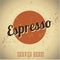 Vintage metal sign - Coffee Espresso