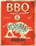 Vintage metal sign - Dad\'s BBQ - Vector EPS10. Grunge effects can be easily removed.