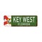 Vintage metal sign - Key West Florida - Vector EPS 10.