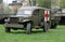 Vintage military ambulance