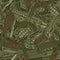 Vintage military seamless pattern