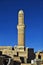 The vintage minaret in Sana& x27;a, Yemen