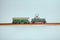 Vintage model electric train