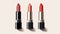 Vintage Modernism Lipstick Vector Illustration