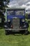 A vintage Morris Commercial truck at a village fete