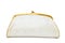 Vintage Mother of Pearl evening bag on white